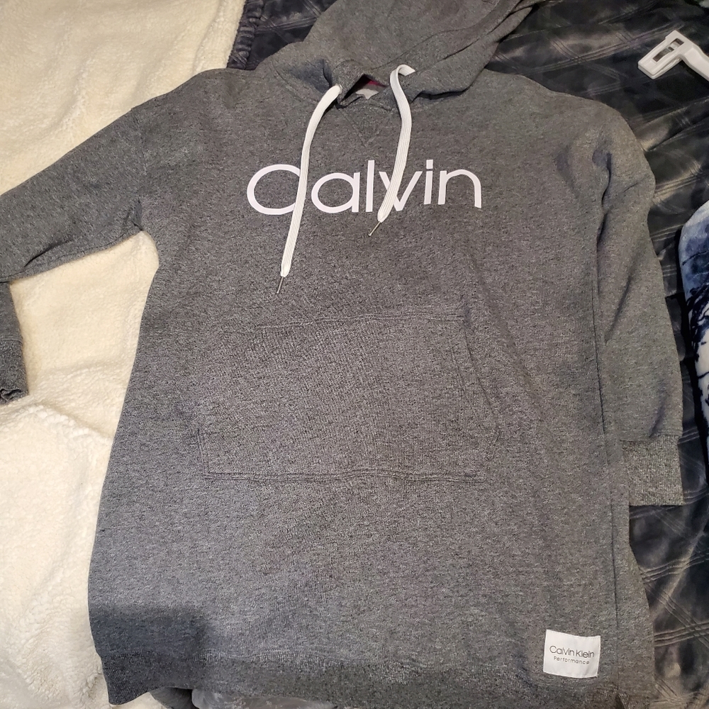 Calvin Klein hooded dress